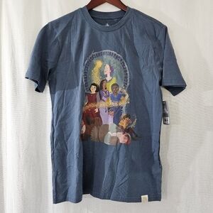 Disney Wish Asha and the Teens T-Shirt in Blue Women’s Size S